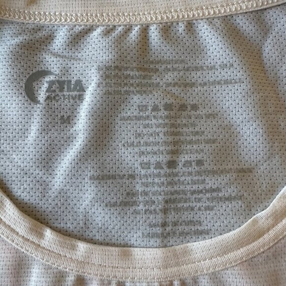 ZYIA Active ZYIA ATHLETE TANK TOP Sports Size: M Color Light Pink NWT - Picture 4 of 7